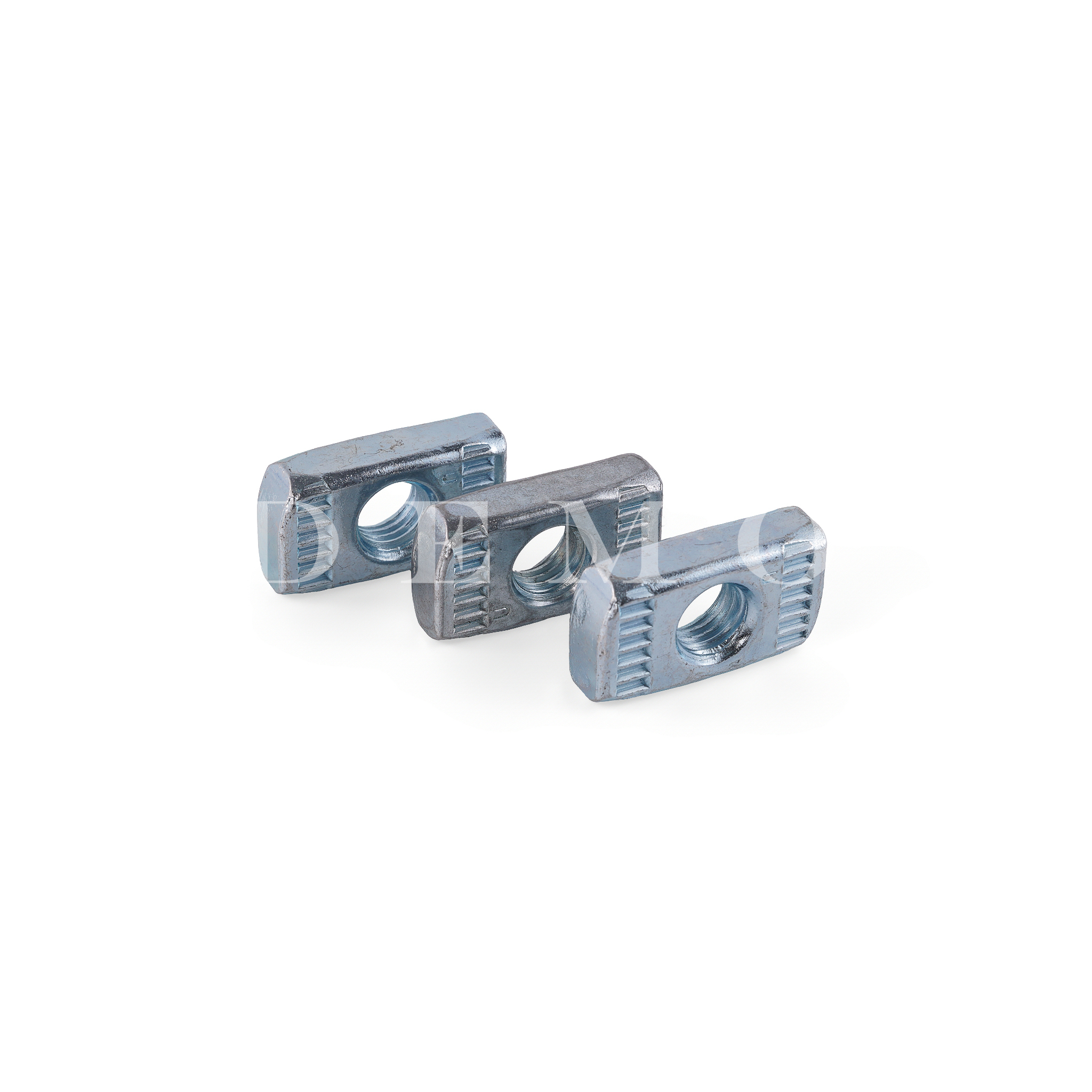 Straight tooth channel steel nut