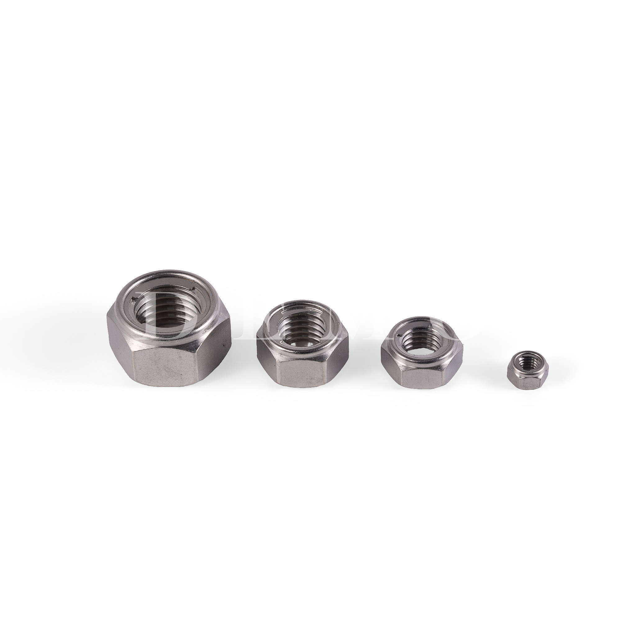 All-metal self-locking locknut